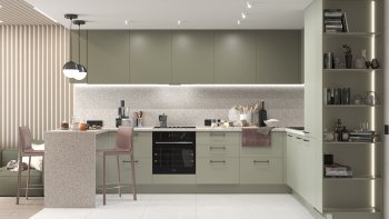 Тренды и новые цвета в дизайне современных кухонь в 2023 году в Ярково - yarkovo.mebel54.com | фото
