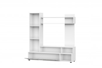 Мебель для гостиной "МГС 9" Белый / Цемент светлый в Ярково - yarkovo.mebel54.com | фото